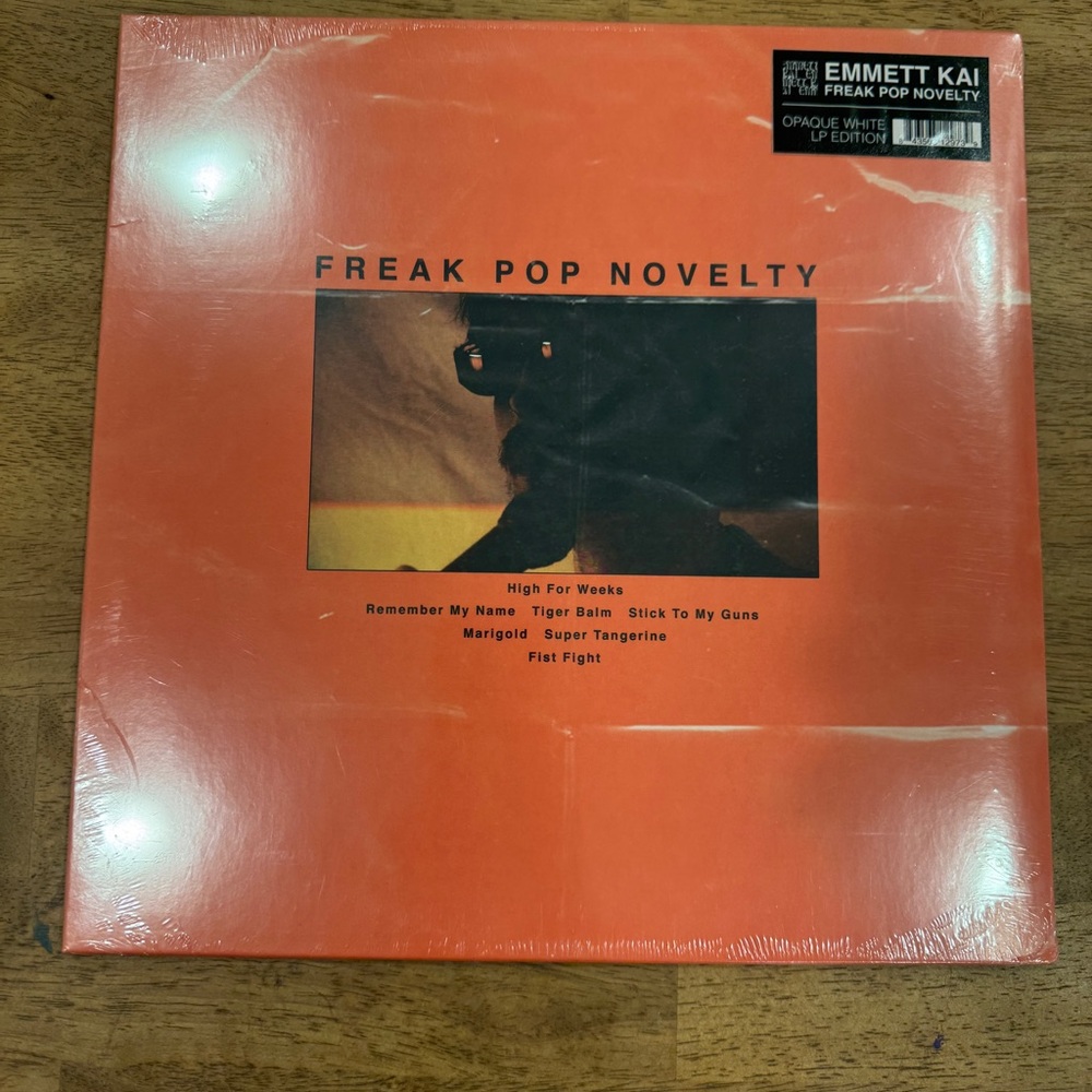 Emmett Kai Freak Pop Novelty Vinyl Record Opaque White Edition LP New Sealed